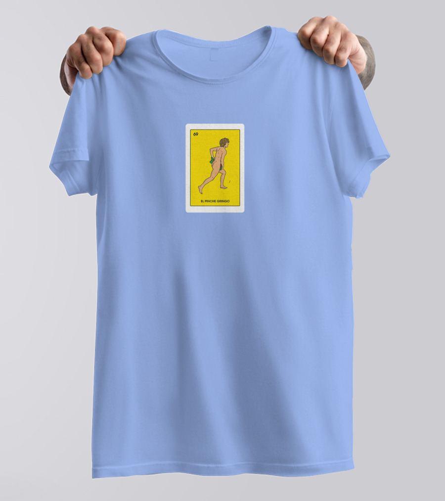 Danny Duncan Merch El Pinche Gringo 69 Running Man Card T-Shirt
