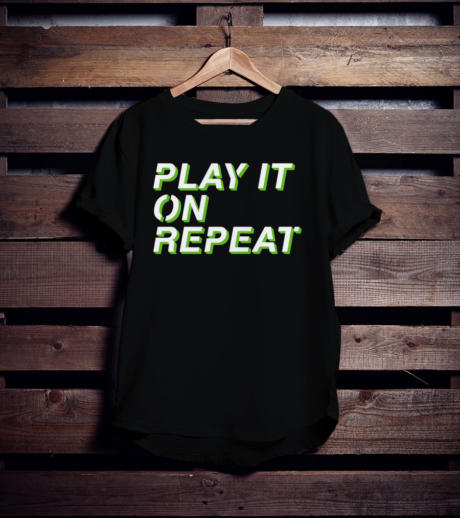 Derivakat Merch Play It On Repeat T-Shirt