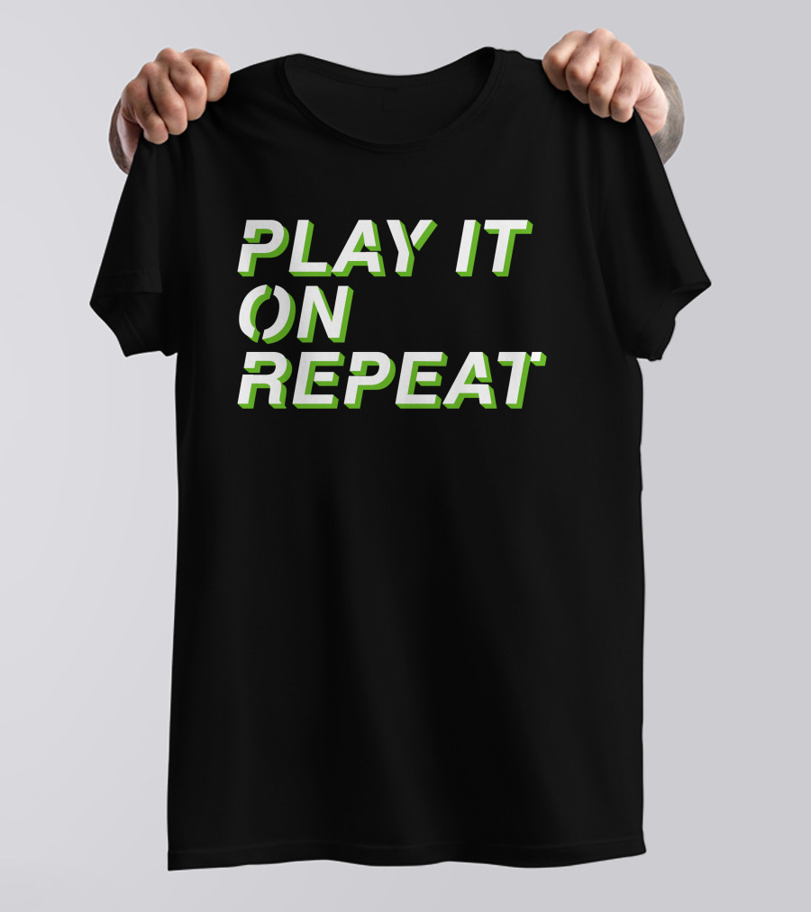 Derivakat Merch Play It On Repeat T-Shirt