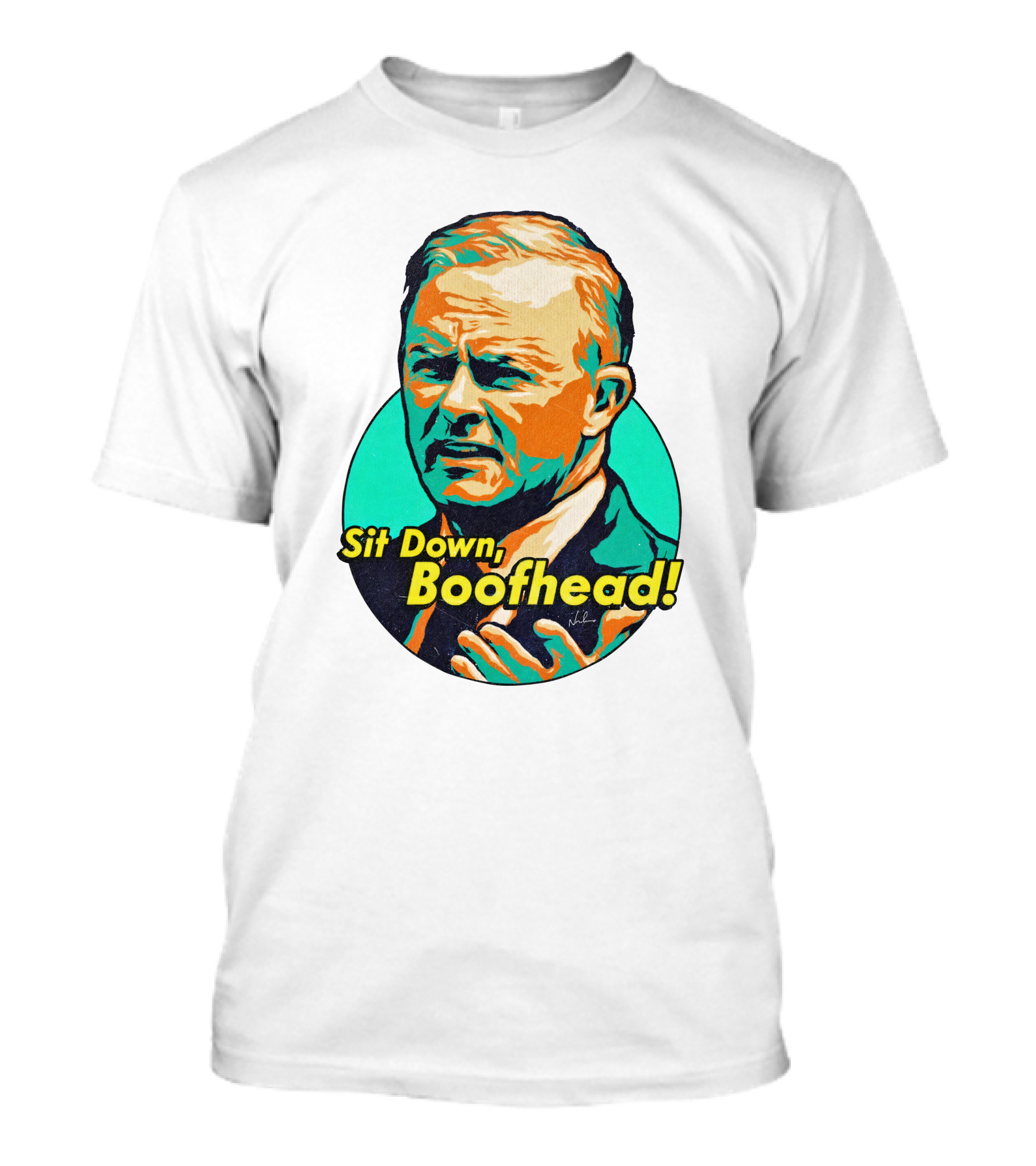 Sit Down Boofhead Scott Morrison Pop T-Shirt