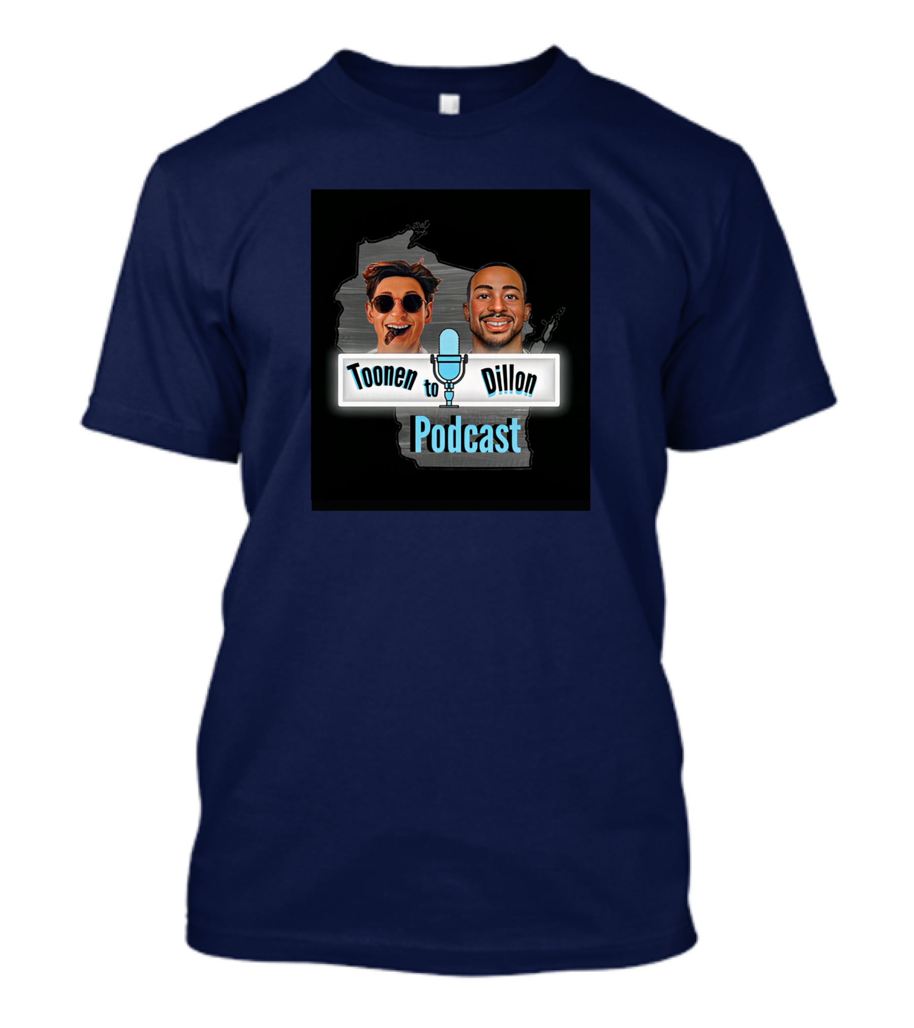 Toonen To Dillon Podcast Aj Dillon Mic T-Shirt