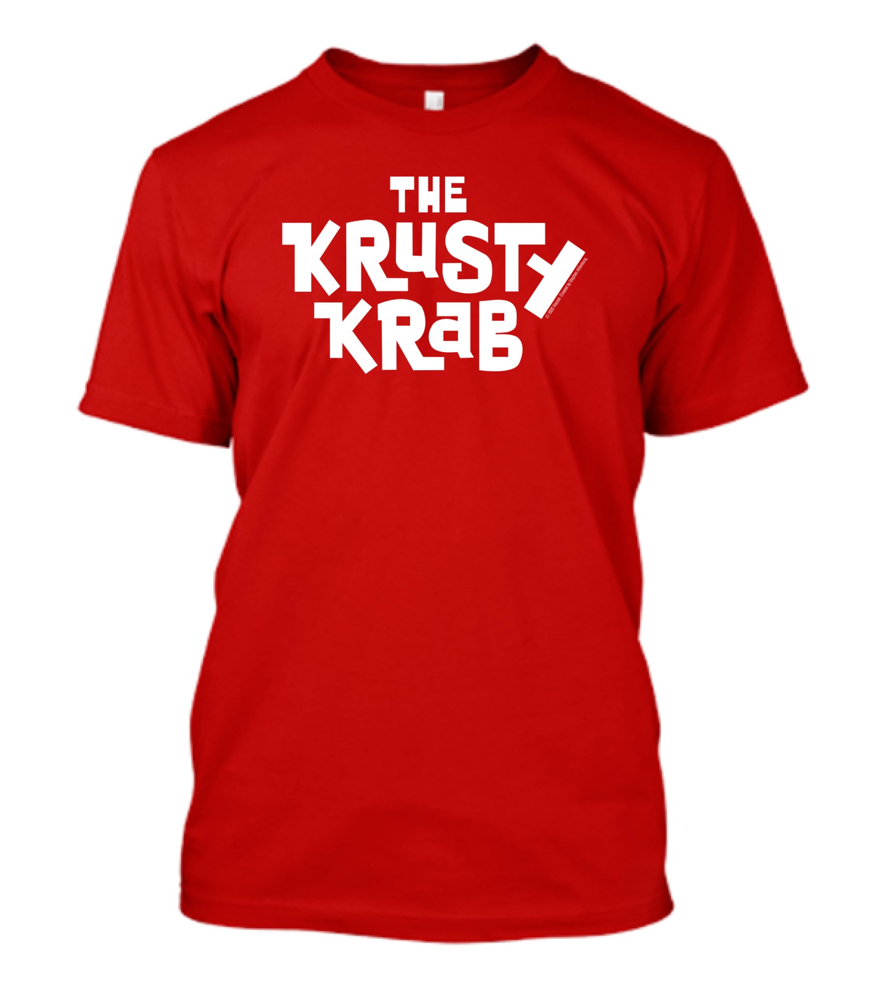 Joe Burrow The Krusty Krab Spongebob Squarepants Crossover Patrick Star Football NFL Cincinnati Bengals Cartoon Network Nickelodeon T-Shirt