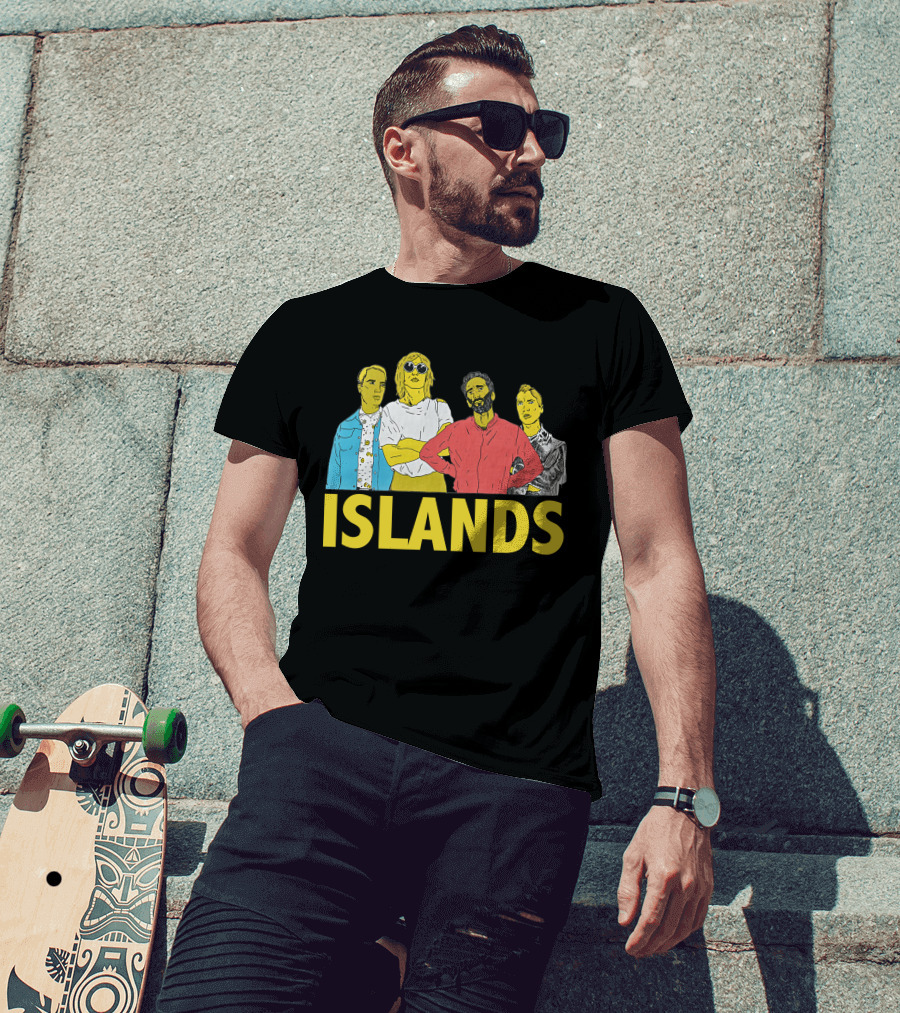 Islands Royal Mountain Records Islomania Band T-Shirt