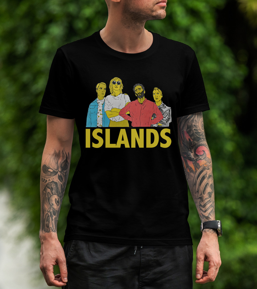 Islands Royal Mountain Records Islomania Band T-Shirt