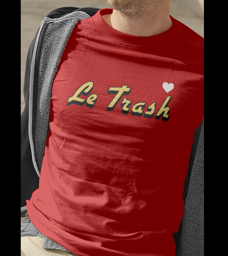 Le Trash Prime Video Fatin Jadmani Heart T-Shirt