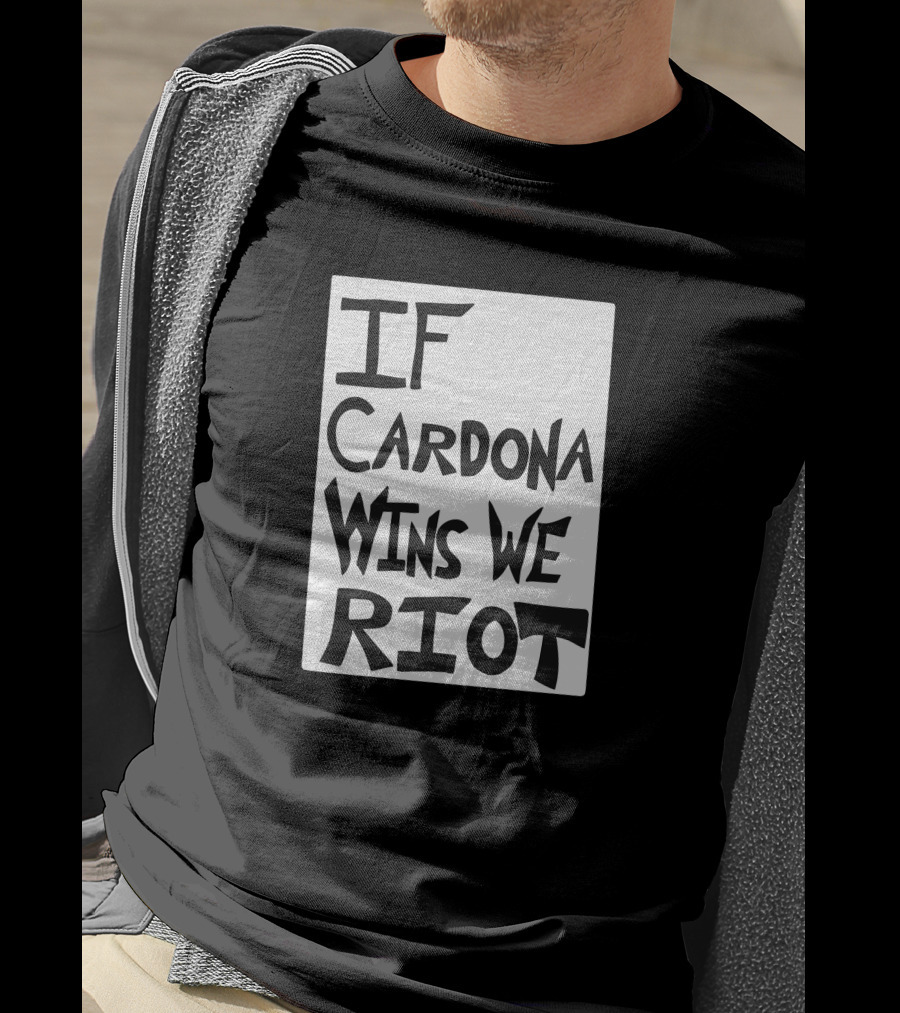 IF Cardona Wins We Riot Matt Cardona Pro Wrestling Fans T-Shirt