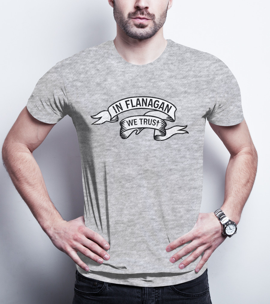 Rahul Kohli In Flanagan We Trust Banner T-Shirt