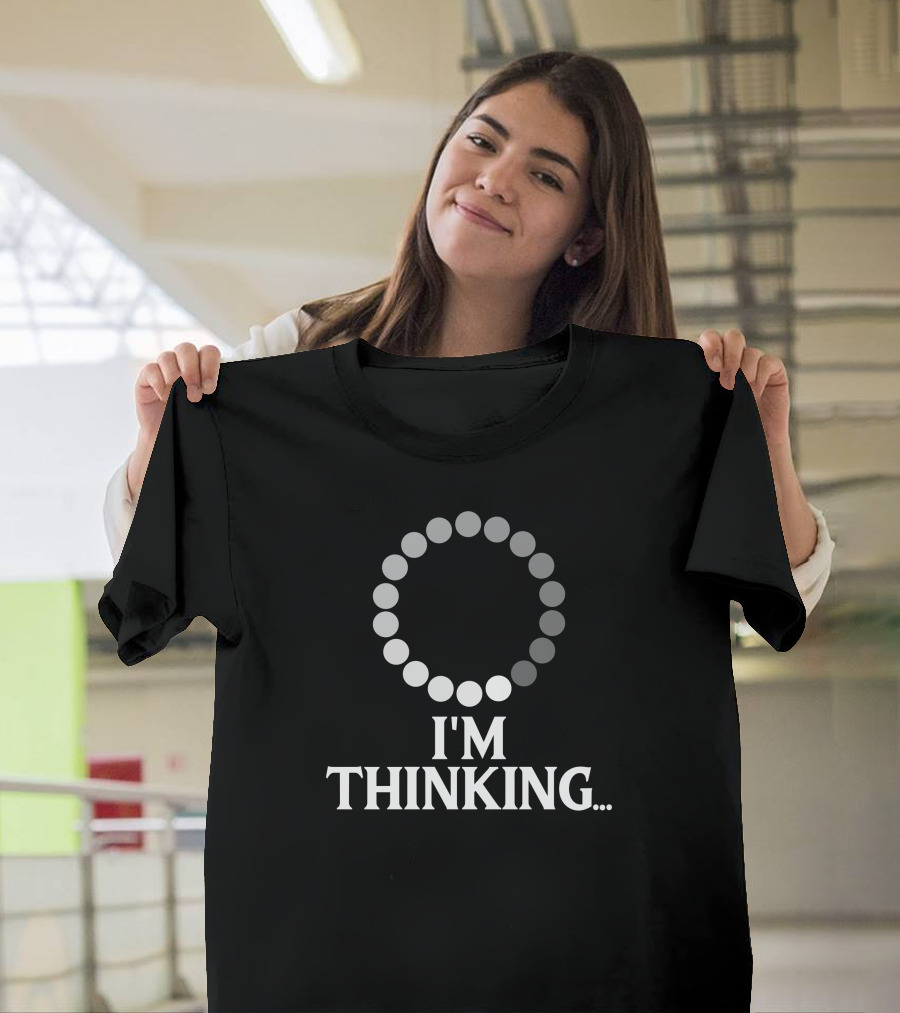Whoopi Goldberg I'm Thinking Loading Animation T-Shirt