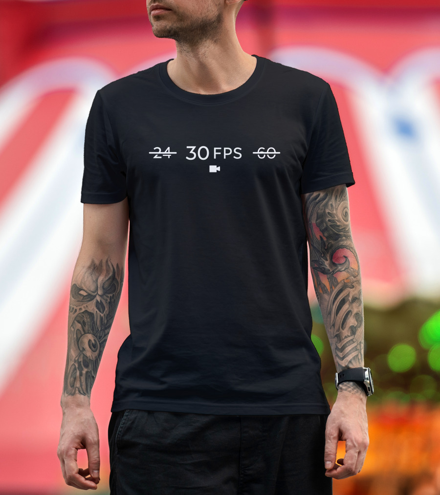 Mkbhd Merch 24 30 Fps 60 Marques Brownlee T-Shirt