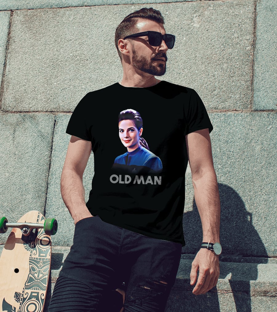 Jadzia Dax Old Man Deep Space Nine Raijuthehyeju T-Shirt