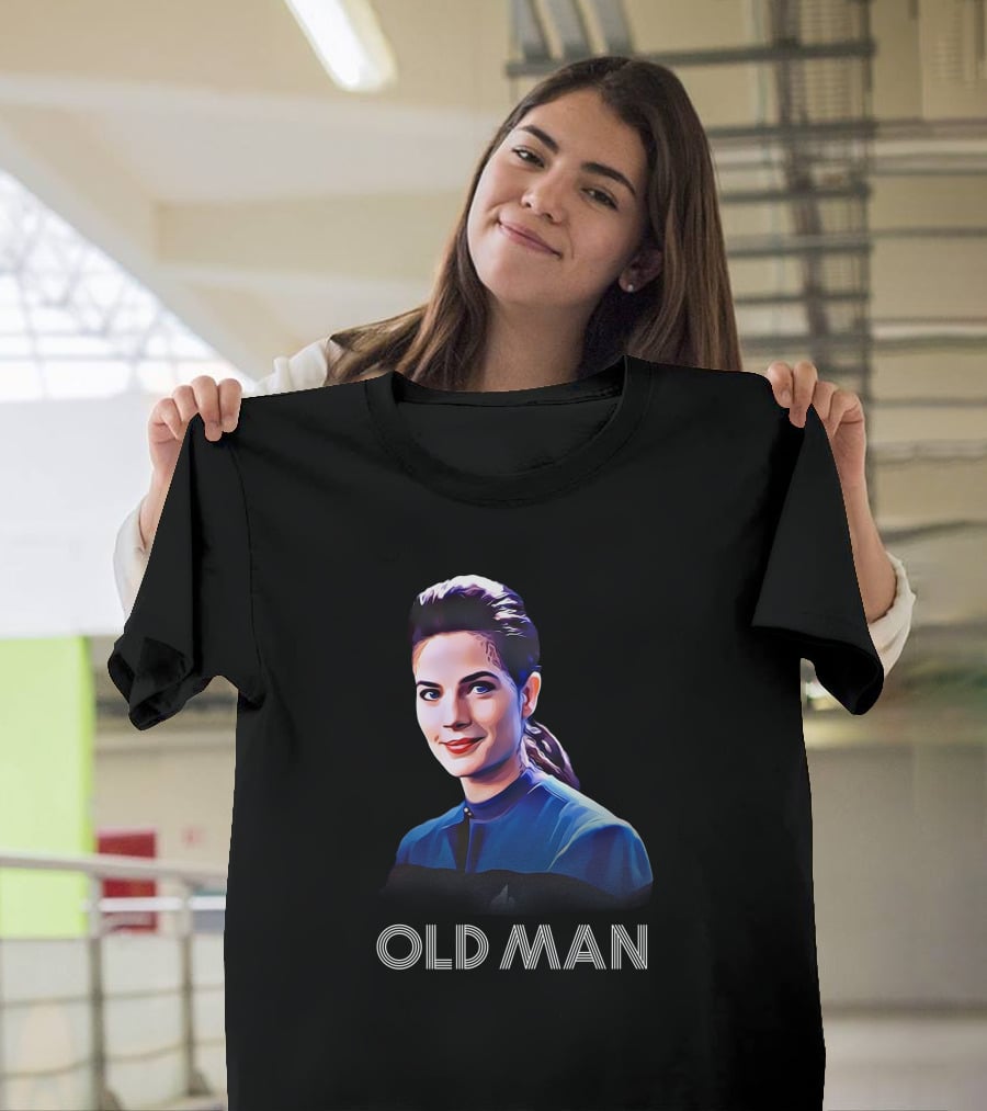 Jadzia Dax Old Man Deep Space Nine Raijuthehyeju T-Shirt