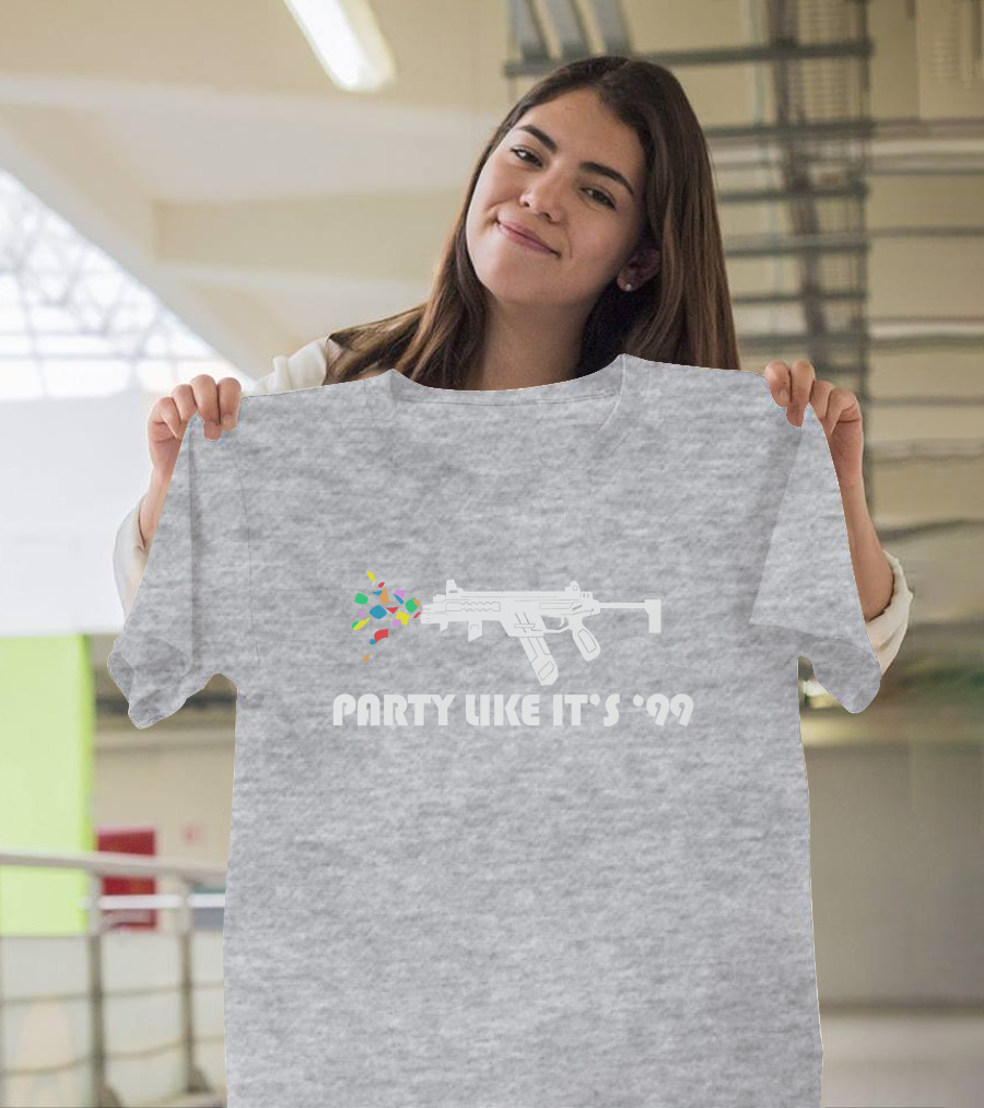 Apex Legends Party Like It's 99 Confetti Gun T-Shirt