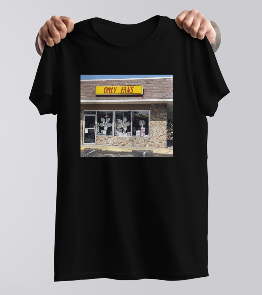 Only Fans Storefront With Stone Décor Blgcitydes T-Shirt