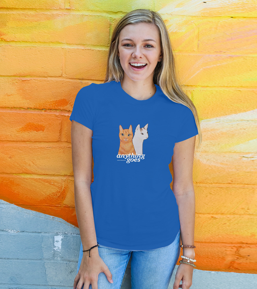 Anything Goes Emma Chamberlain Merch Cats T-Shirt