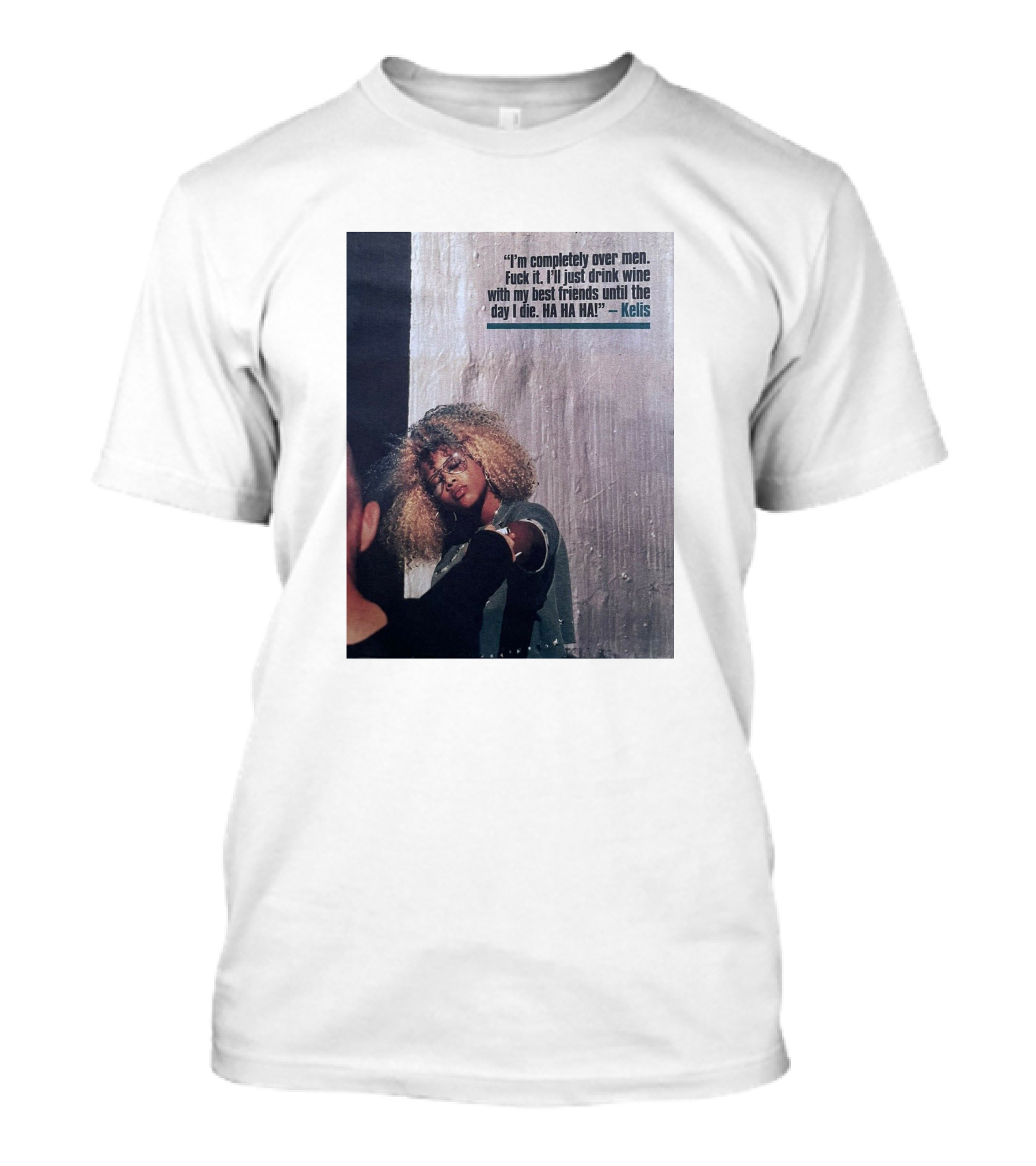 Kelis NME Magazine 2000 I'm Completely Over Men T-Shirt