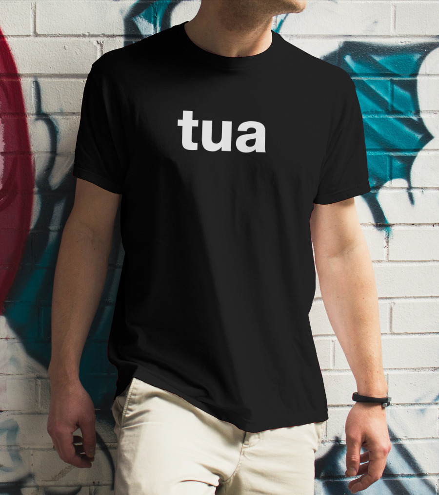 Tua Premesh Chandran New Party Minimalist Black T-Shirt