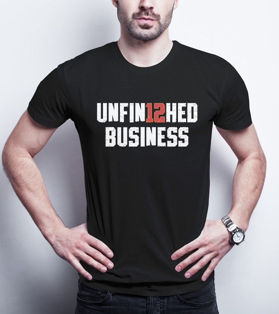 Tampa Bay Football For The Bay Clothing Co Unfin12hed Business T-Shirt
