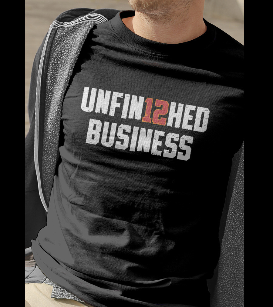 Tampa Bay Football For The Bay Clothing Co Unfin12hed Business T-Shirt