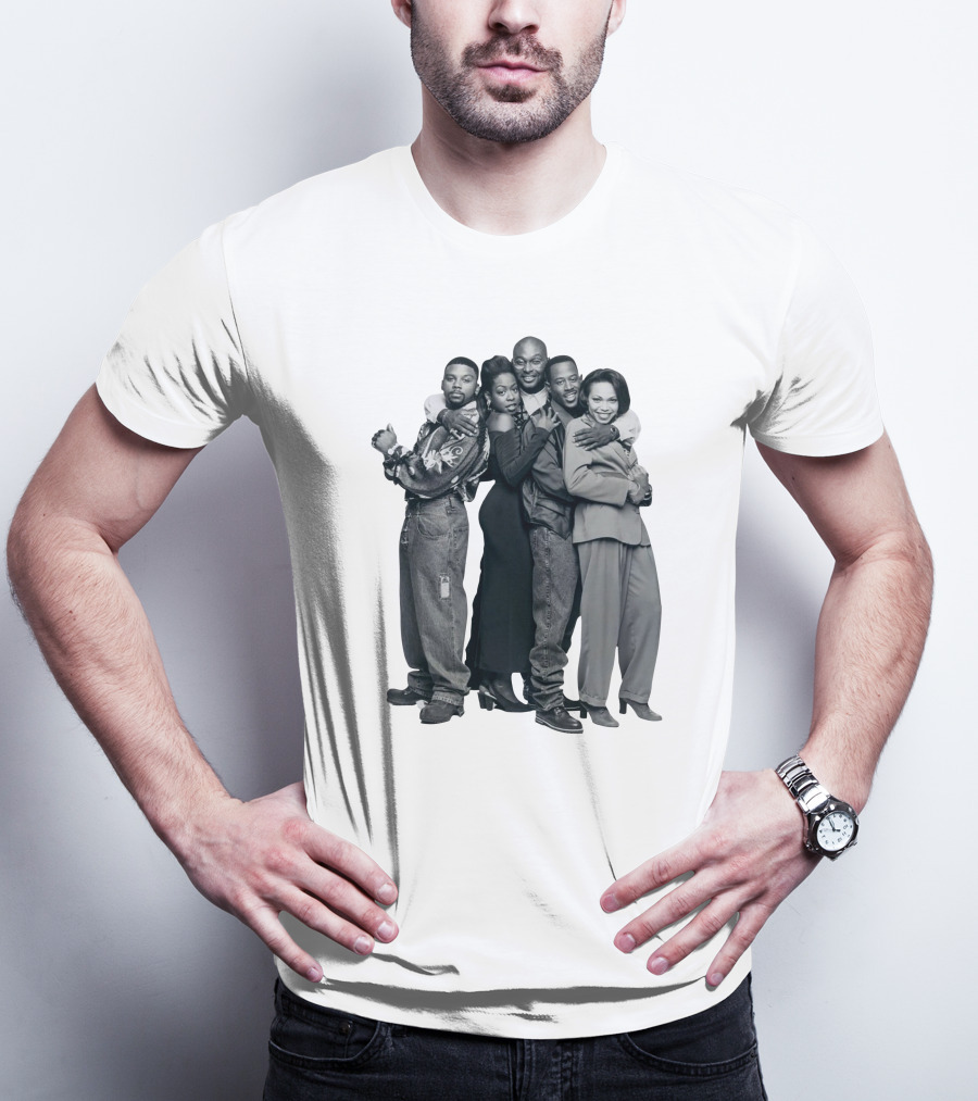Martin Lawrence The Squad Is Everything Squad Goals Iconic Group Photo T-Shirt