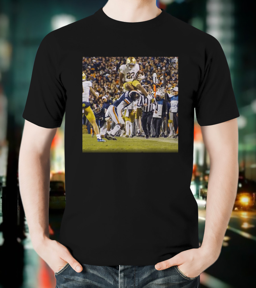 Aj Diggs 22 Logan Diggs Notre Dame Football Goirish T-Shirt
