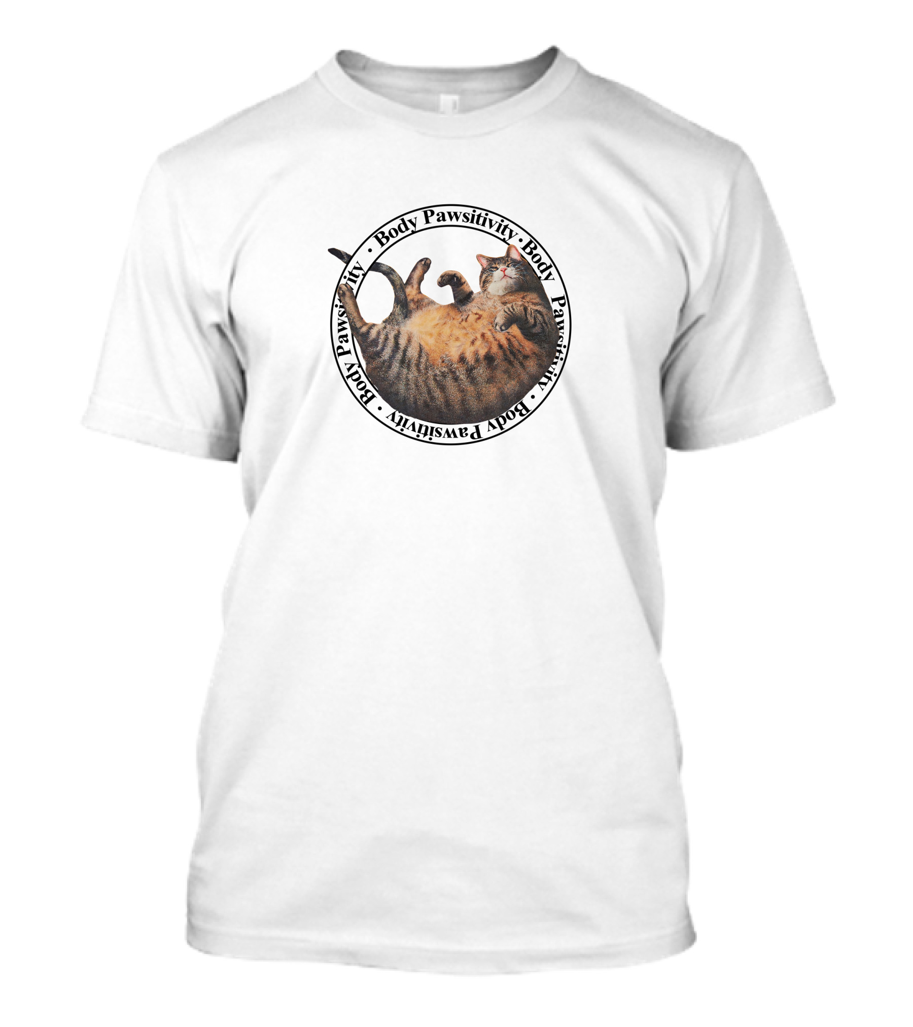 Body Pawsitivity Cat Ellen H. Wiig T-Shirt