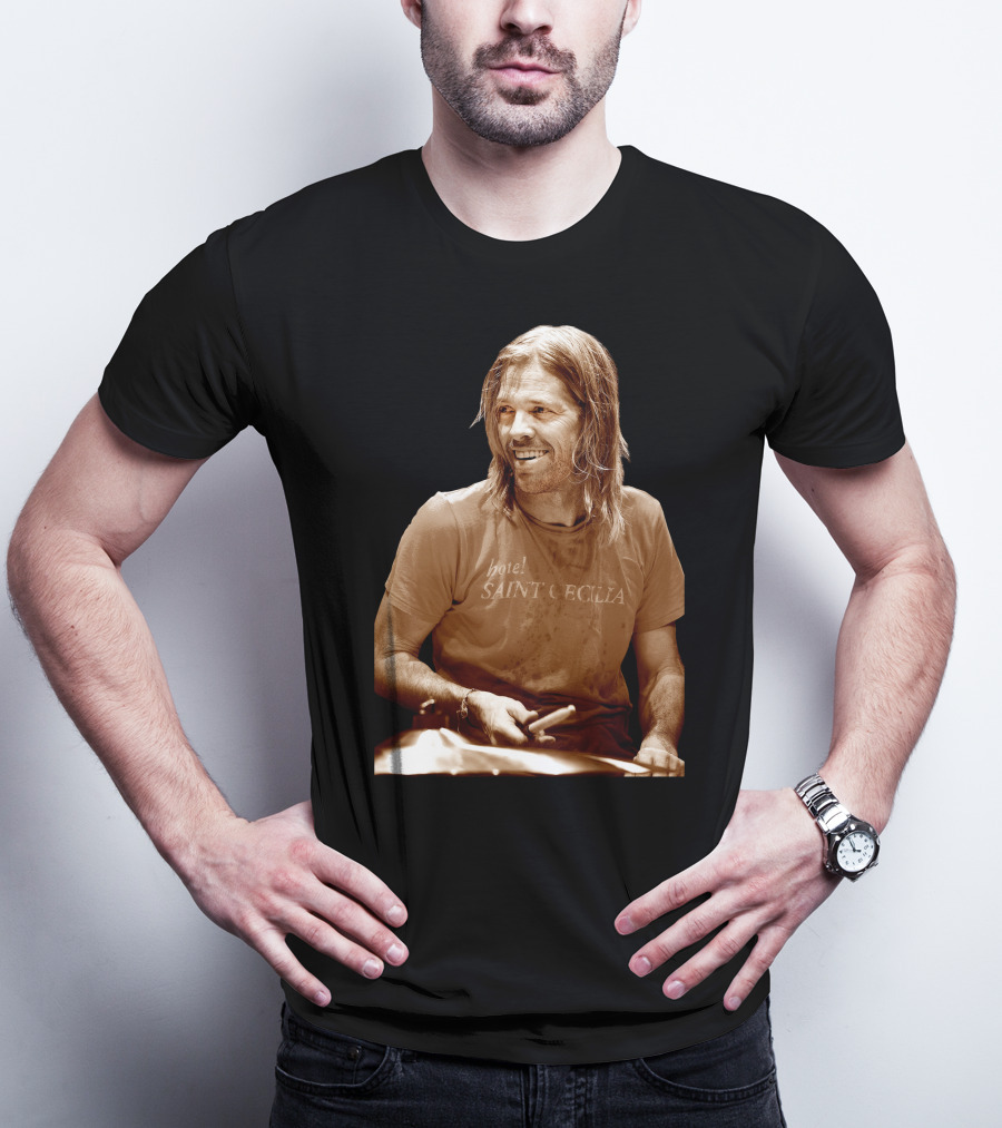 Billie Eilish Foo Fighters Taylor Hawkins Hotel Saint Cecilia Grammys Performance T-Shirt