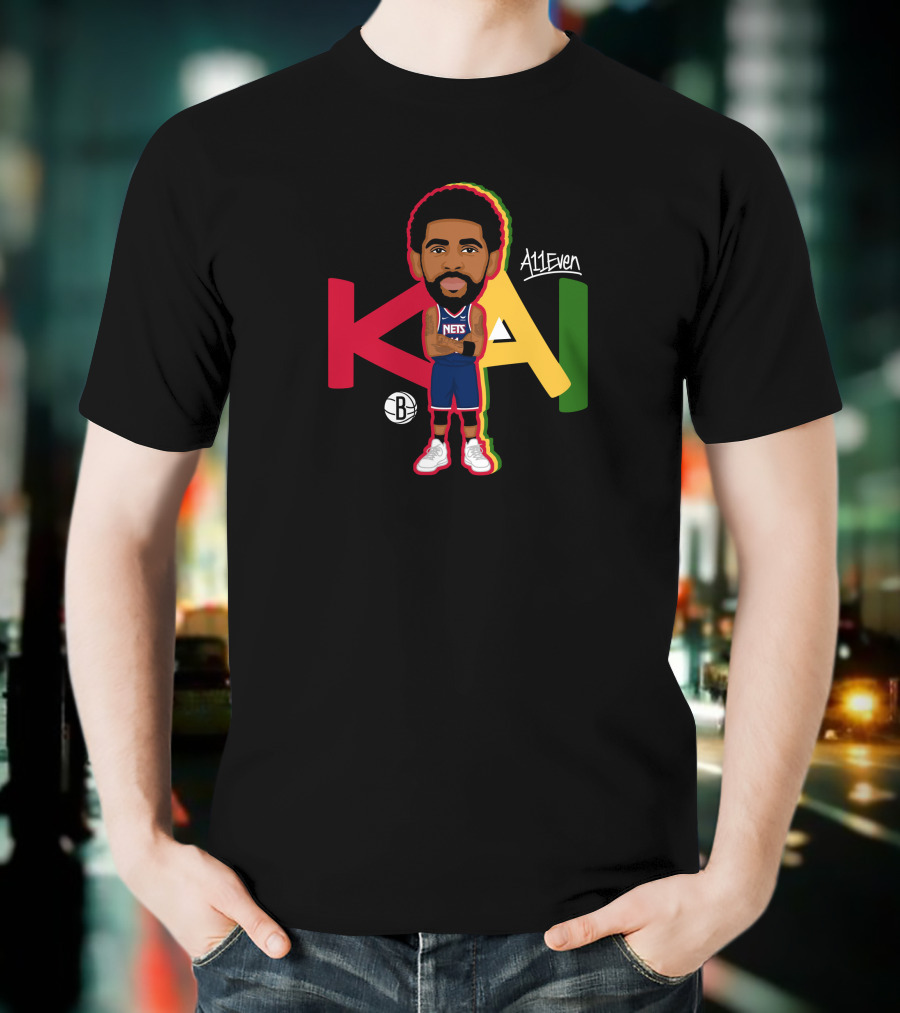 Kyrie Irving Kai A11even Nets Jessie Kavana T-Shirt