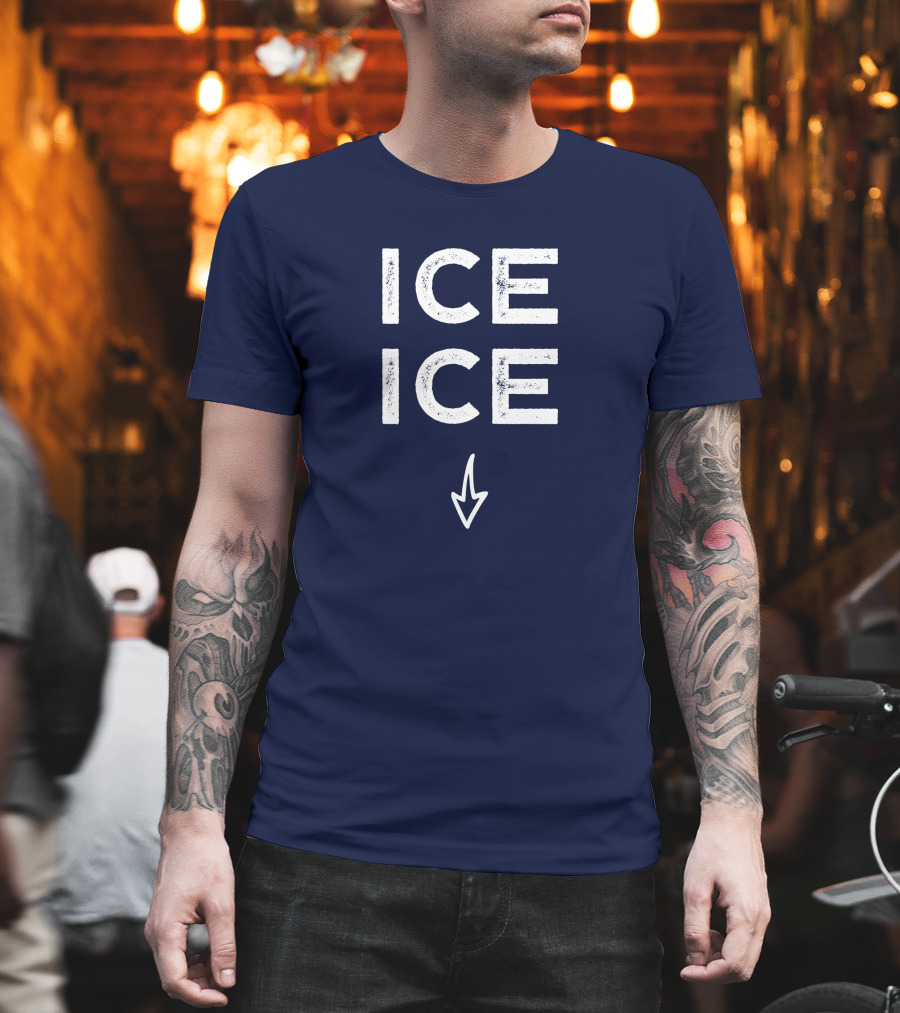 Storm Huntley Ice Ice Baby Arrow Down T-Shirt
