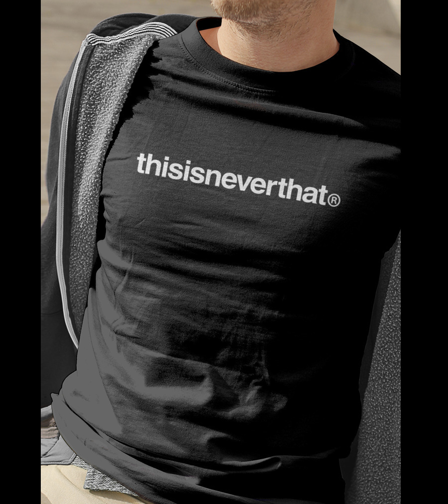 Thisisneverthat Branding Merchandise Casual Urban T-Shirt