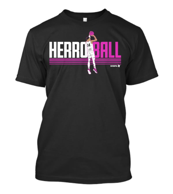 HERRO BALL Officially Licensed Tyler Herro NBPA T-Shirt