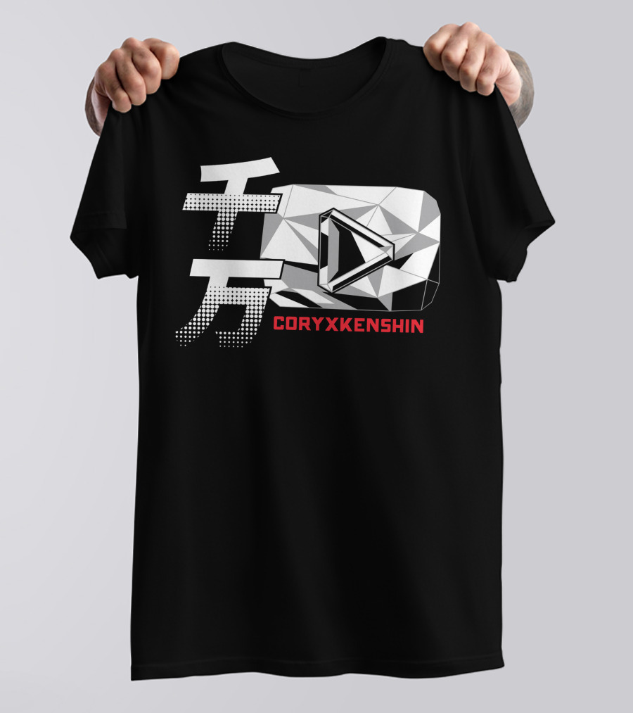 Coryxkenshin Diamond Play Button Logo T-Shirt