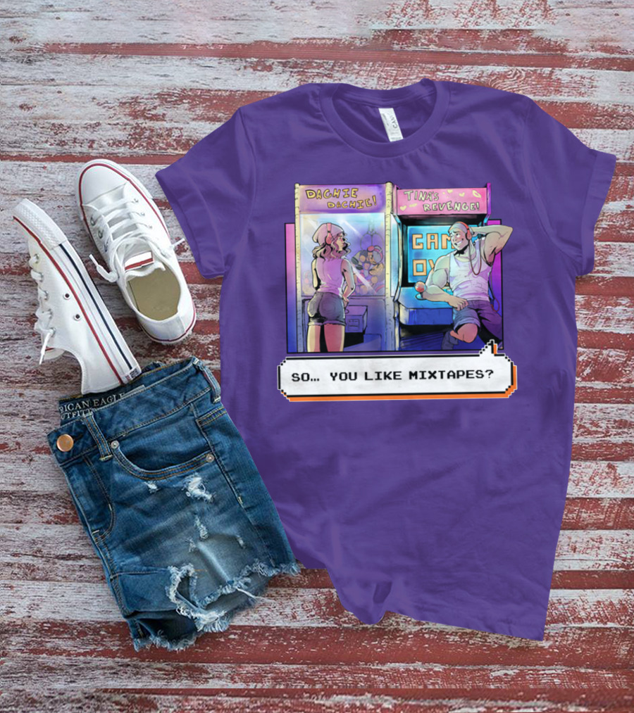 Dachie Dachie Tini's Revenge So You Like Mixtapes Arcade T-Shirt