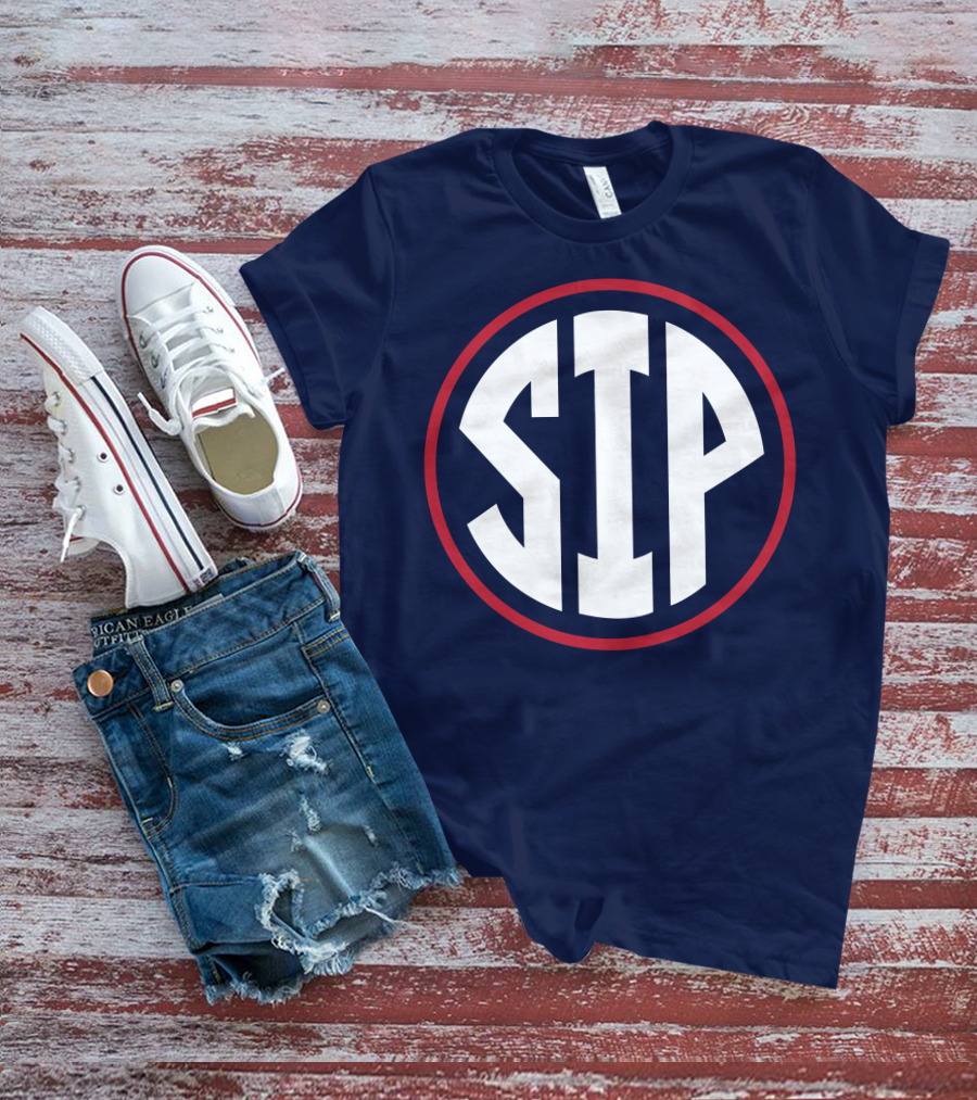 Ole Miss SIP Circle SEC-Inspired T-Shirt