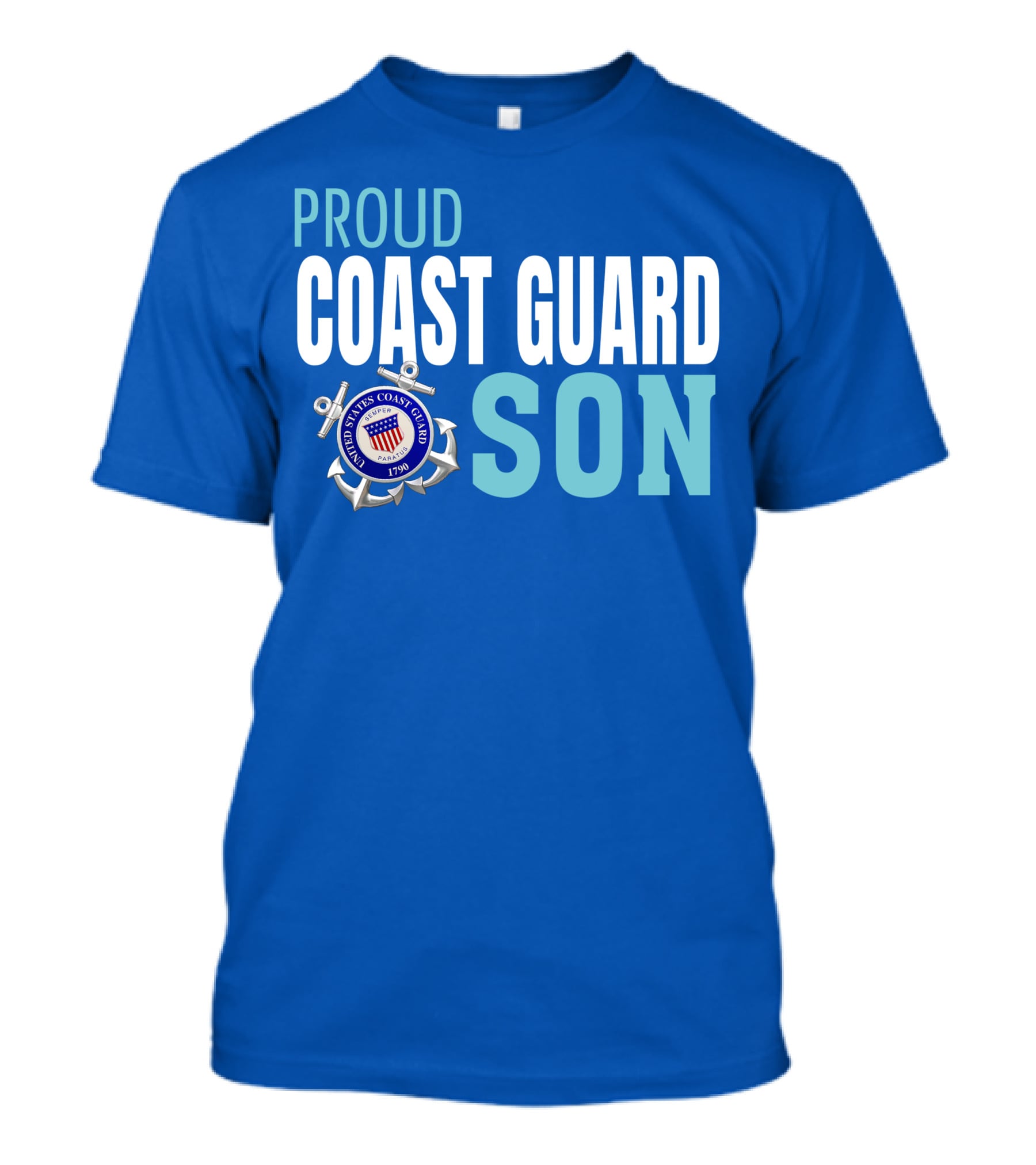 Proud Coast Guard Son United States Coast Guard 1790 T-Shirt
