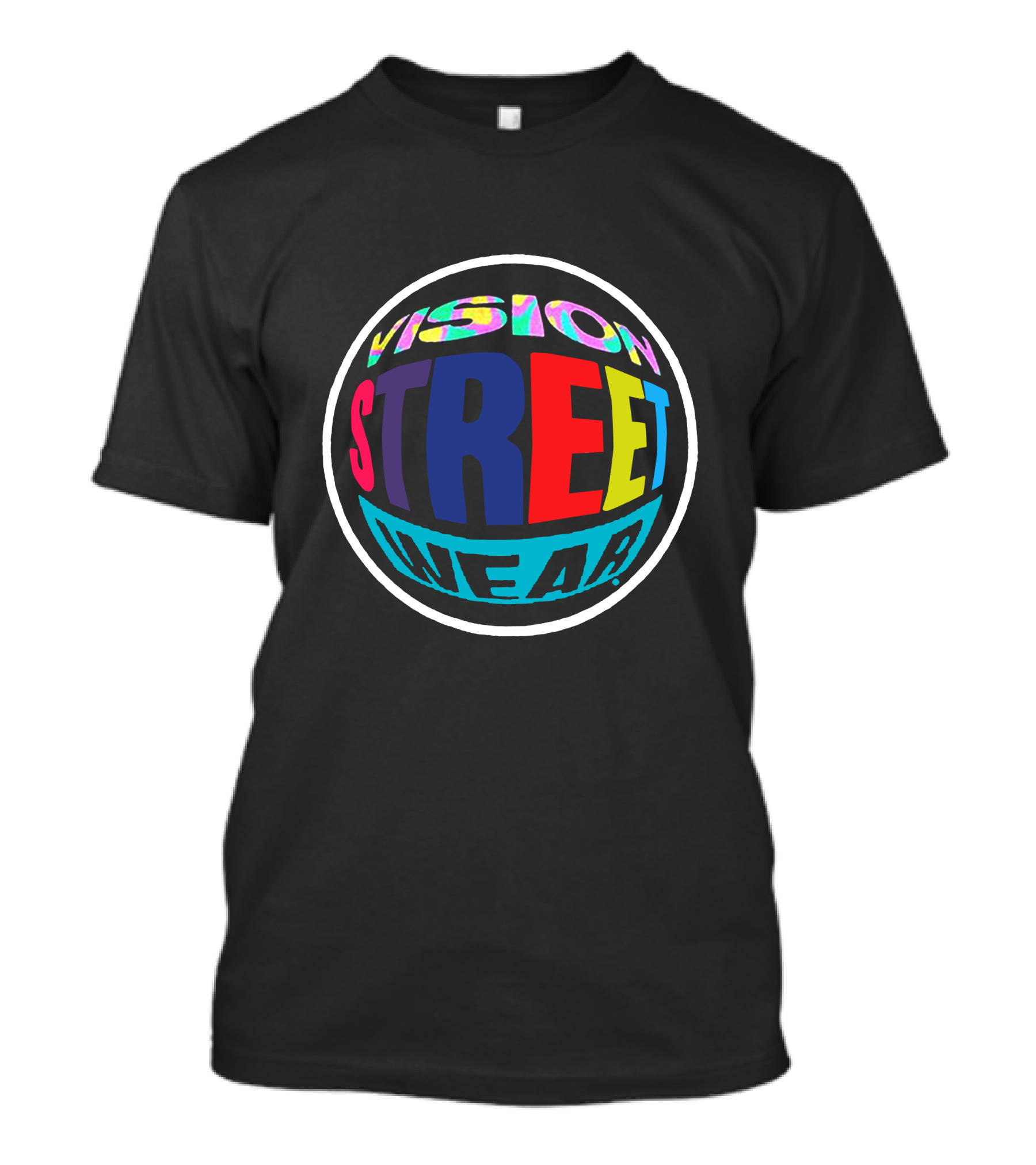 VISION STREET WEAR Multicolor T-Shirt