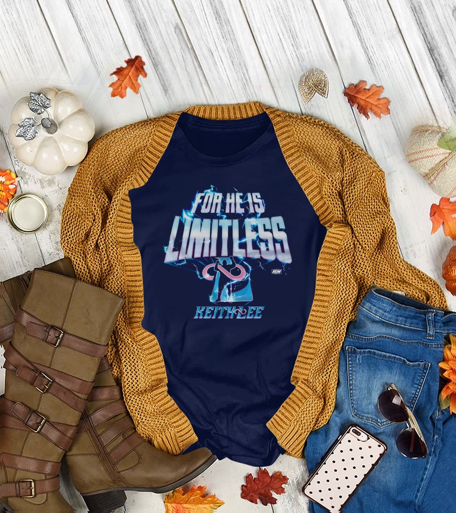 All Elite Wrestling AEW Keith Lee For He Is Limitless T-Shirt