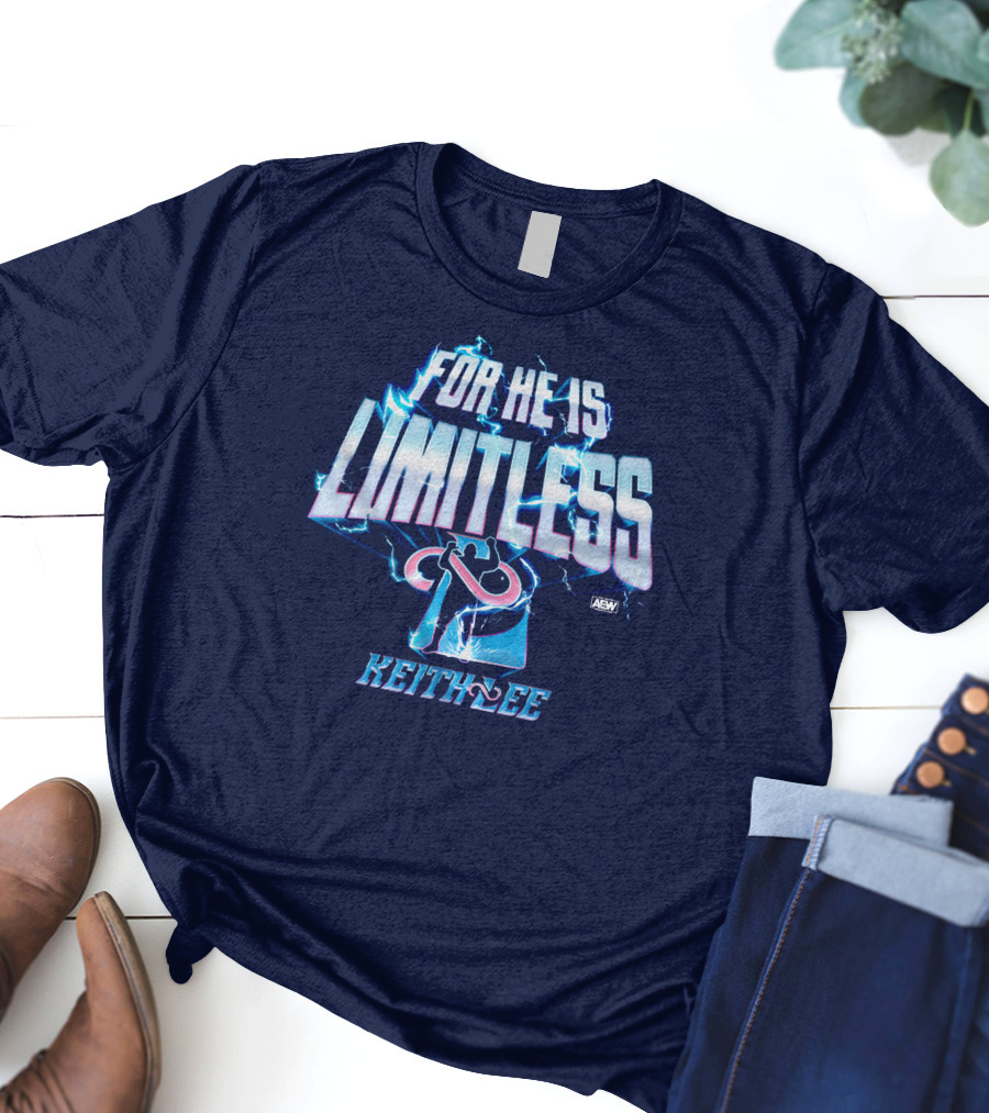 All Elite Wrestling AEW Keith Lee For He Is Limitless T-Shirt