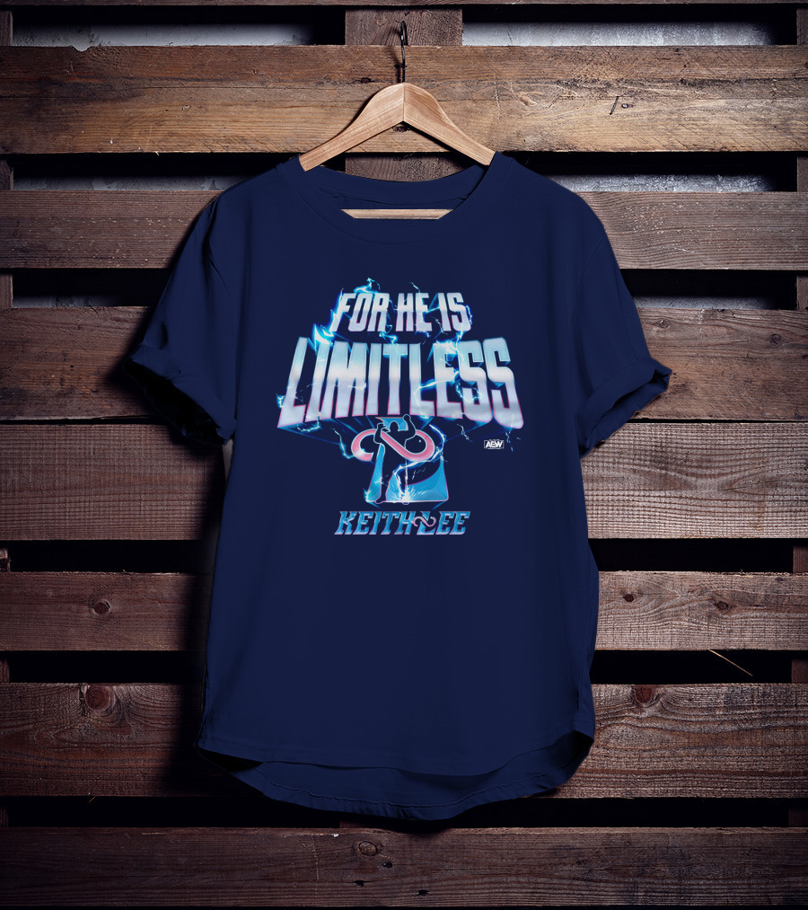 All Elite Wrestling AEW Keith Lee For He Is Limitless T-Shirt