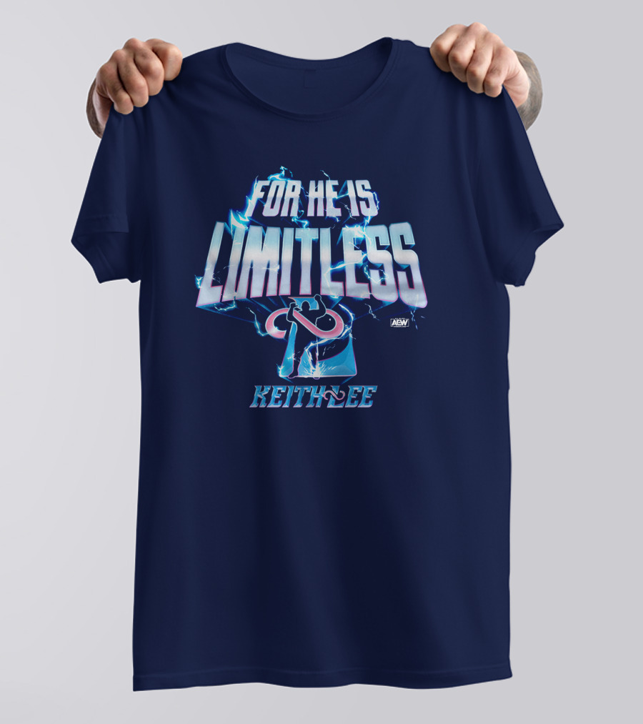 All Elite Wrestling AEW Keith Lee For He Is Limitless T-Shirt