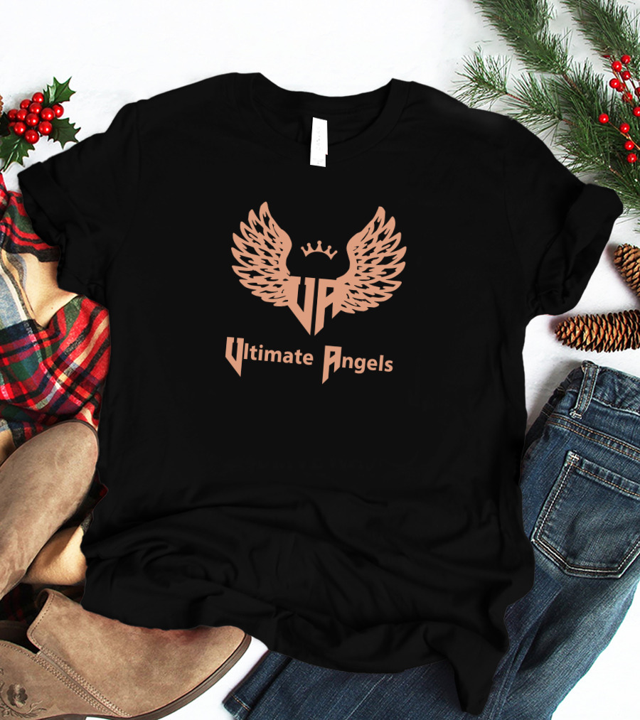 Ultimate Angels VA Winged Crown Emblem T-Shirt