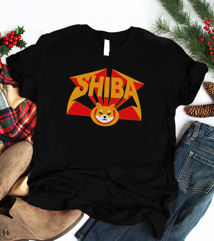 SHIBA Rockstar Dog Emblem T-Shirt