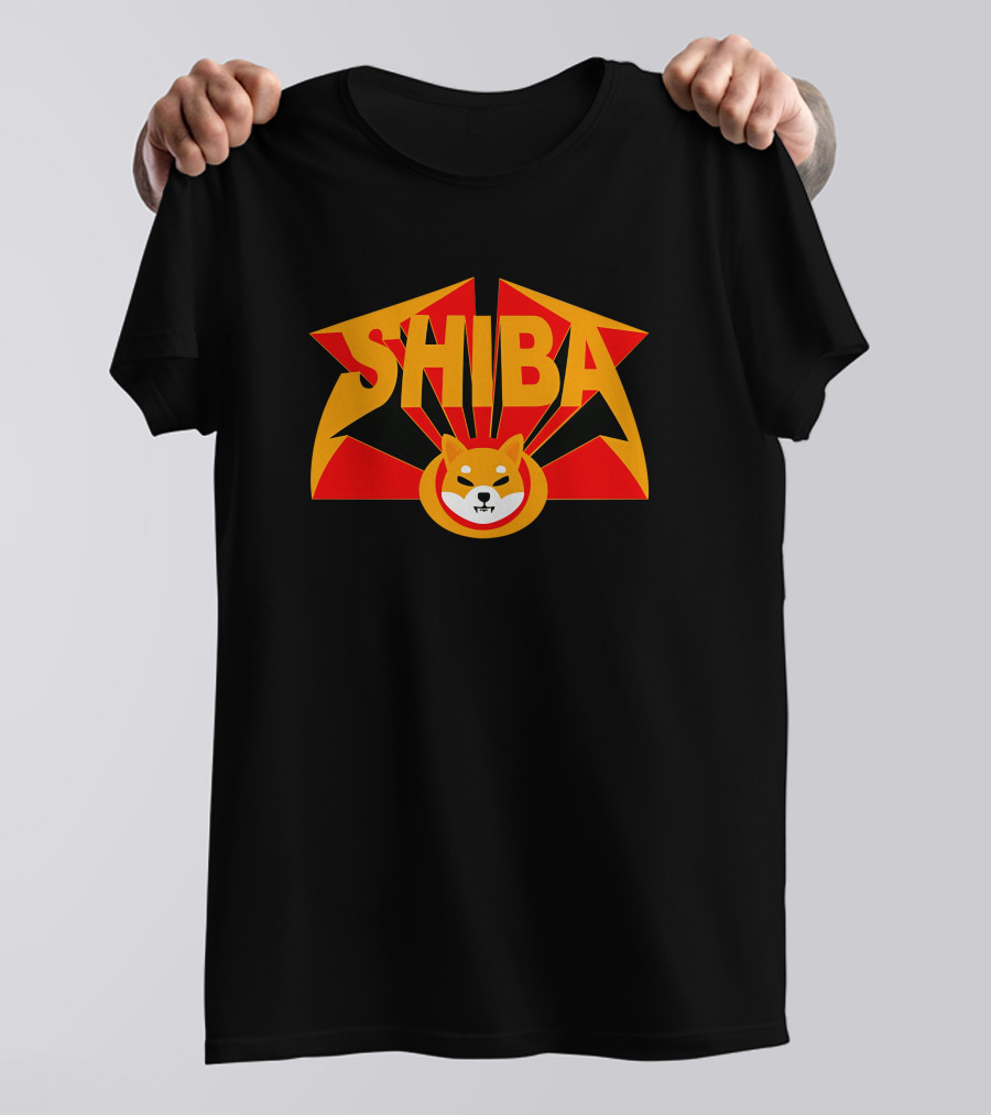 SHIBA Rockstar Dog Emblem T-Shirt