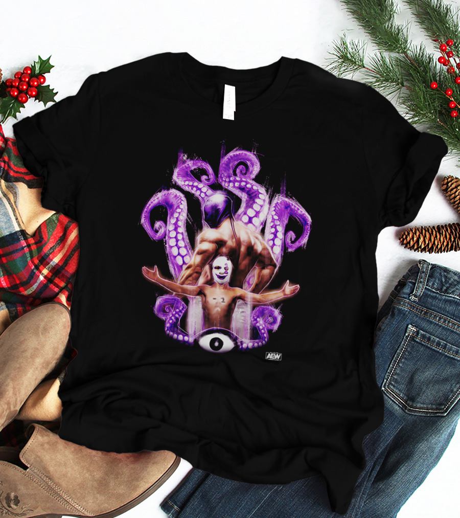 Pres10 Vance Purple Octopus And Negative 1 AEW T-Shirt