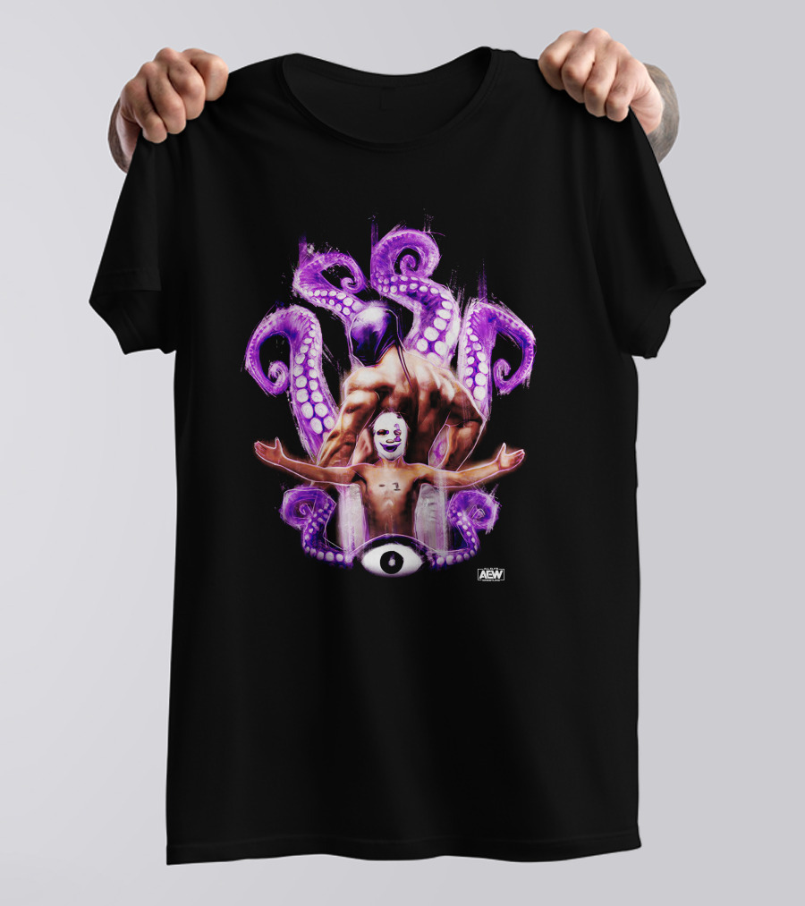 Pres10 Vance Purple Octopus And Negative 1 AEW T-Shirt