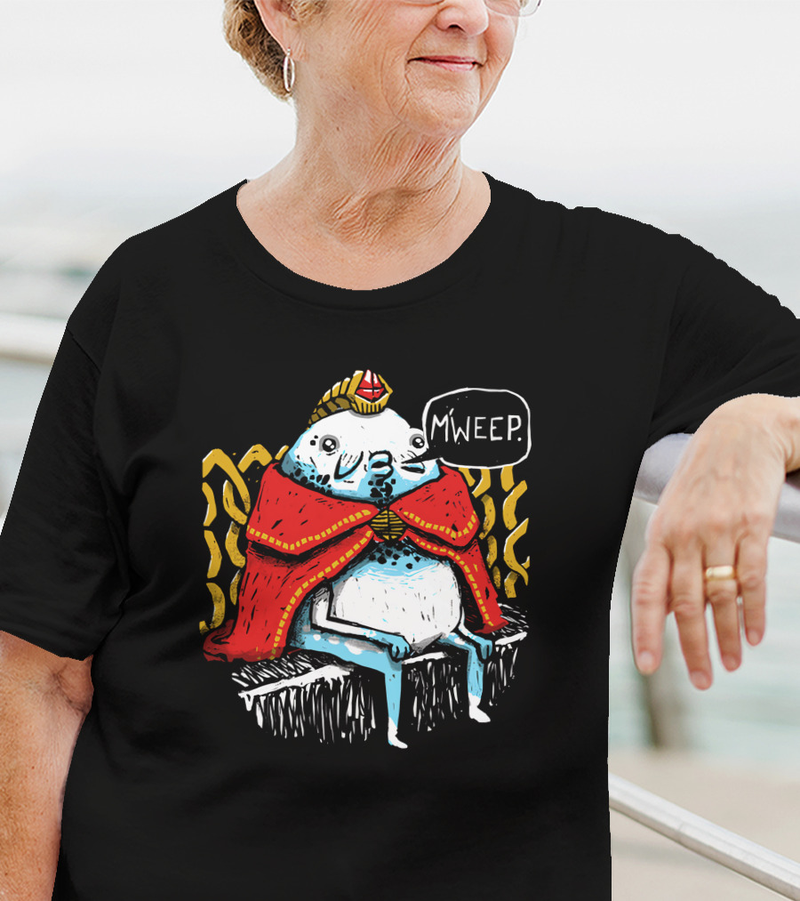 Zelda M'weep King Creature In Red Cape With Gold Trim T-Shirt