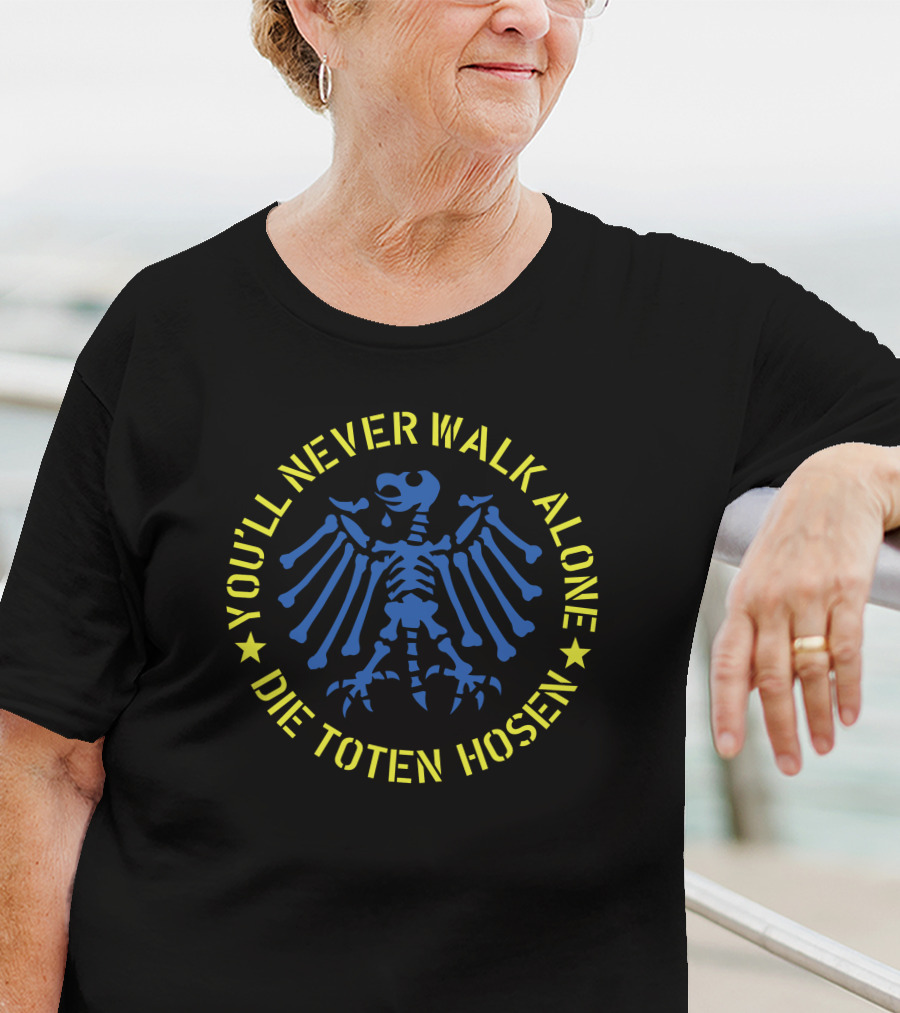 You'll Never Walk Alone Die Toten Hosen Skeleton Eagle T-Shirt