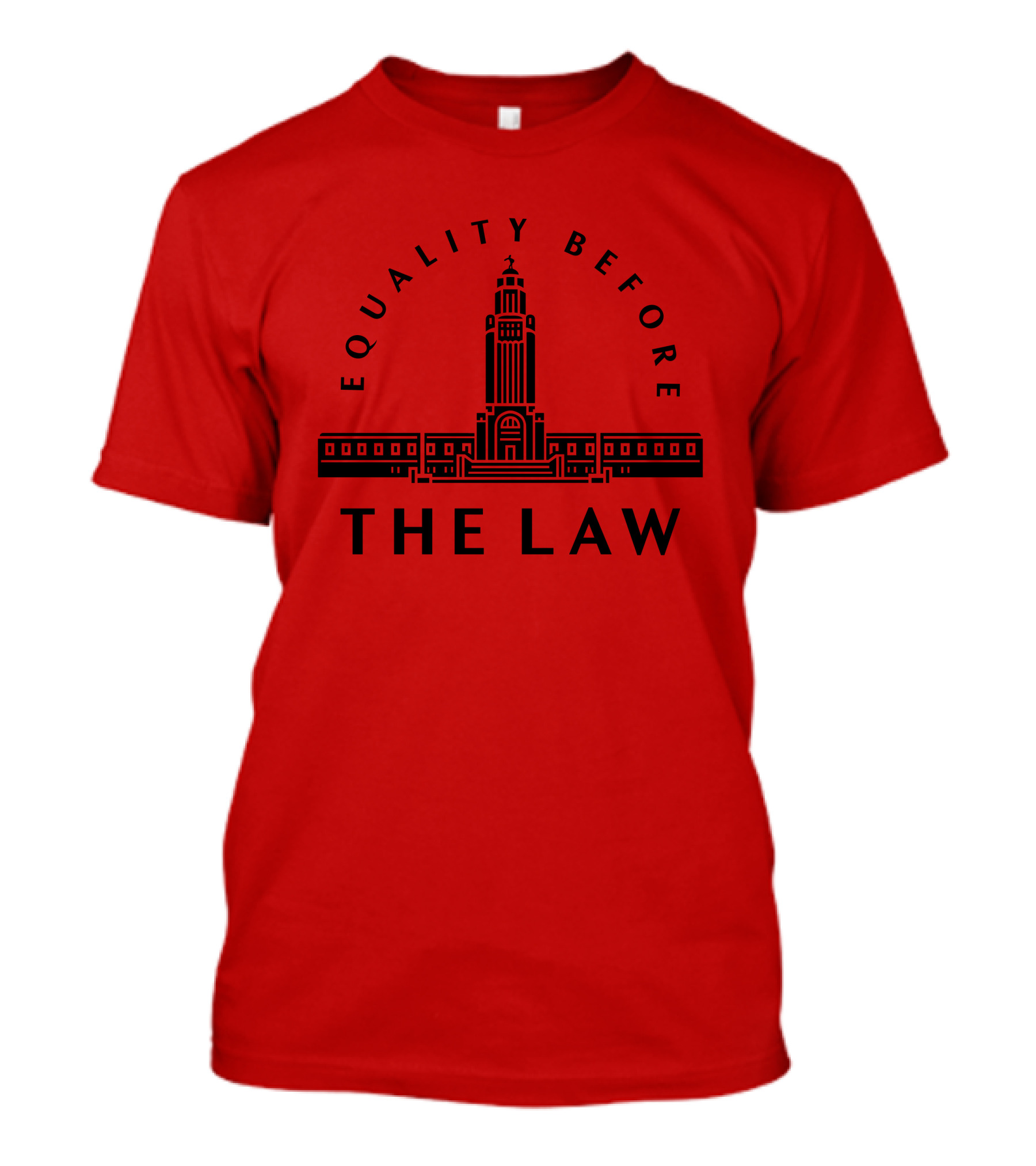 Adam Morfeld Merch Equality Before The Law Senator Megan Hunt Nebraska Capitol T-Shirt