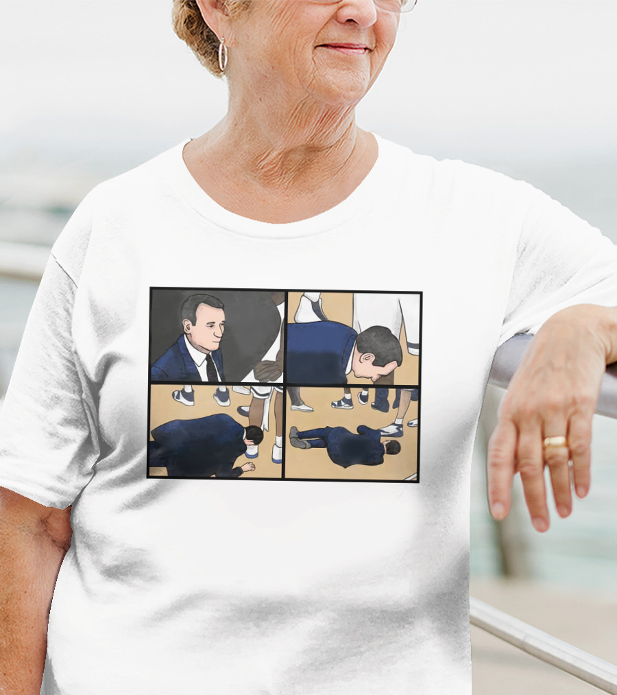 Pardon My Take Collapse Big Cat Comic Strip T-Shirt