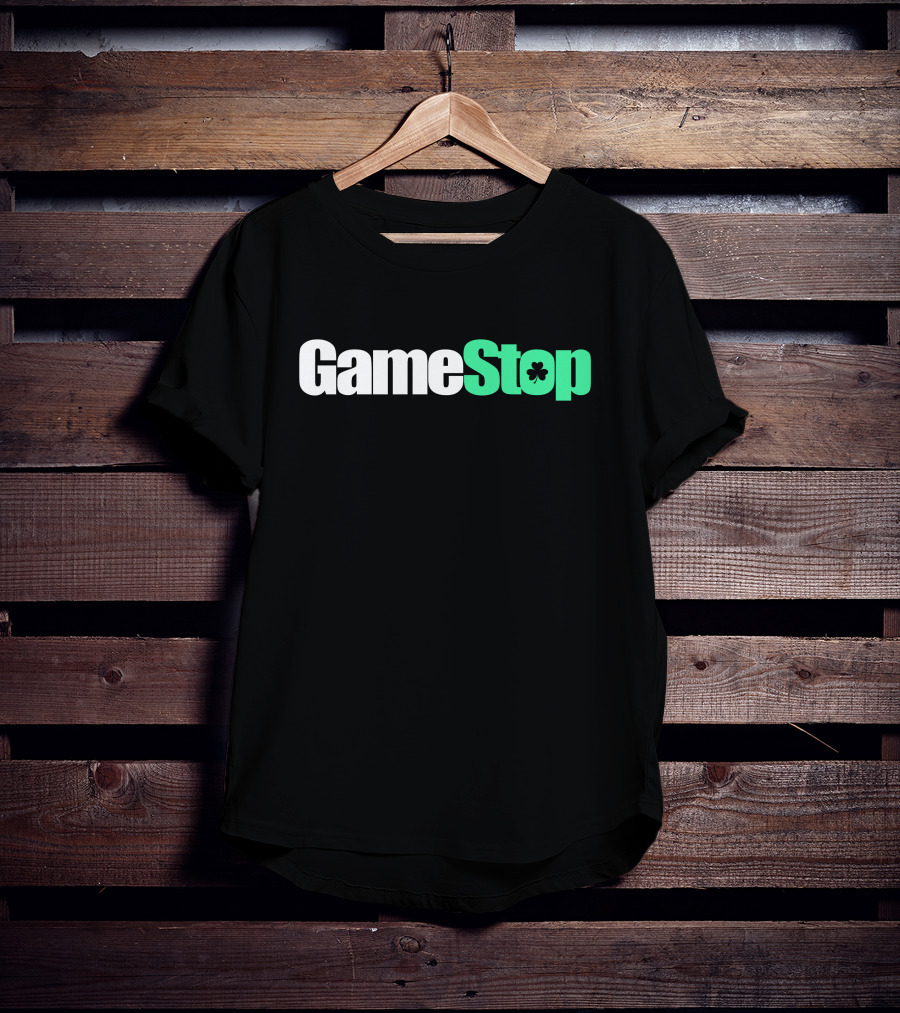Gamestop Patrick's Day Superstonk Shamrock T-Shirt
