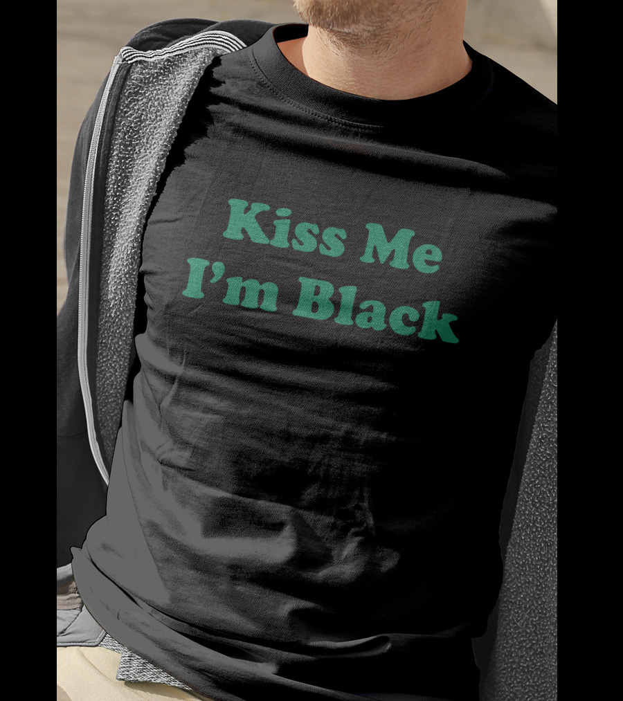 Kiss Me I'm Black Kyante Wilson T-Shirt